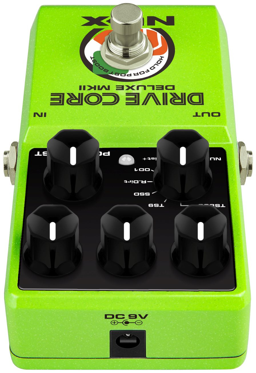 Galerijní obrázek č.7 Overdrive, distortion, fuzz, boost NUX Drive Core Deluxe MKII (NCO-2)