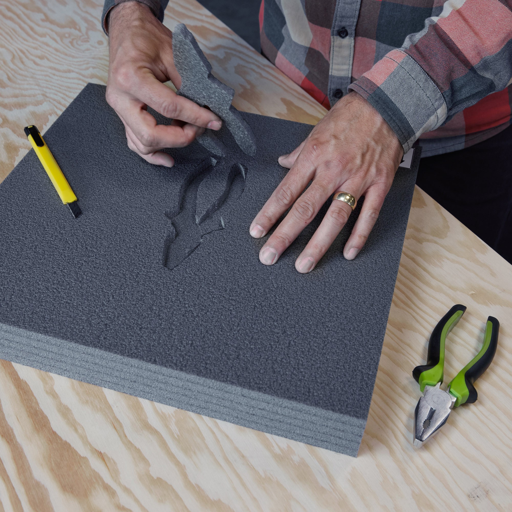 Galerijní obrázek č.4 Příslušenství racku 19" ADAM HALL 19" Parts KYOTO FOAM