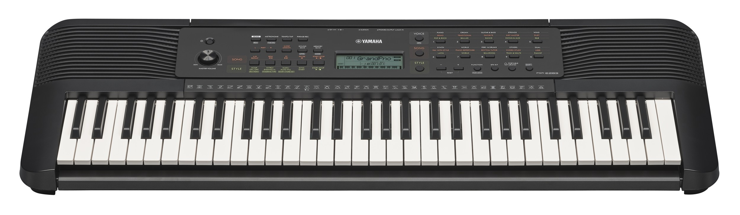 Galerijní obrázek č.1 Keyboardy bez dynamiky YAMAHA PSR-E283