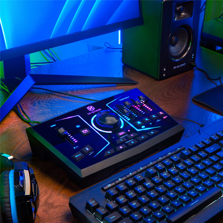 Galerijní obrázek č.9 USB zvukové karty M-AUDIO M-GAME RGB DUAL