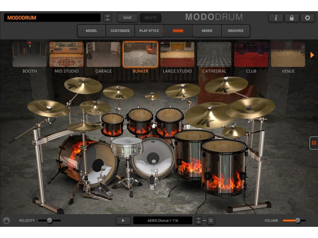 Galerijní obrázek č.6 Virtuální nástroje IK MULTIMEDIA MODO DRUM (box)