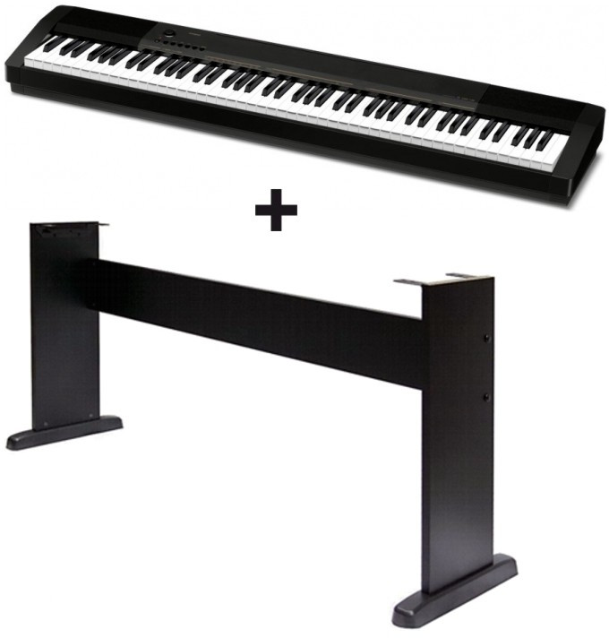 Hlavní obrázek Stage piana CASIO Compact CDP-130 BK SET