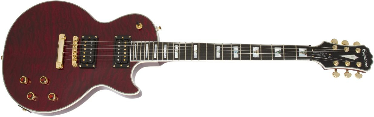 Hlavní obrázek Les Paul EPIPHONE Prophecy Les Paul Custom GX, Rosewood Fingerboard - Black Cherry