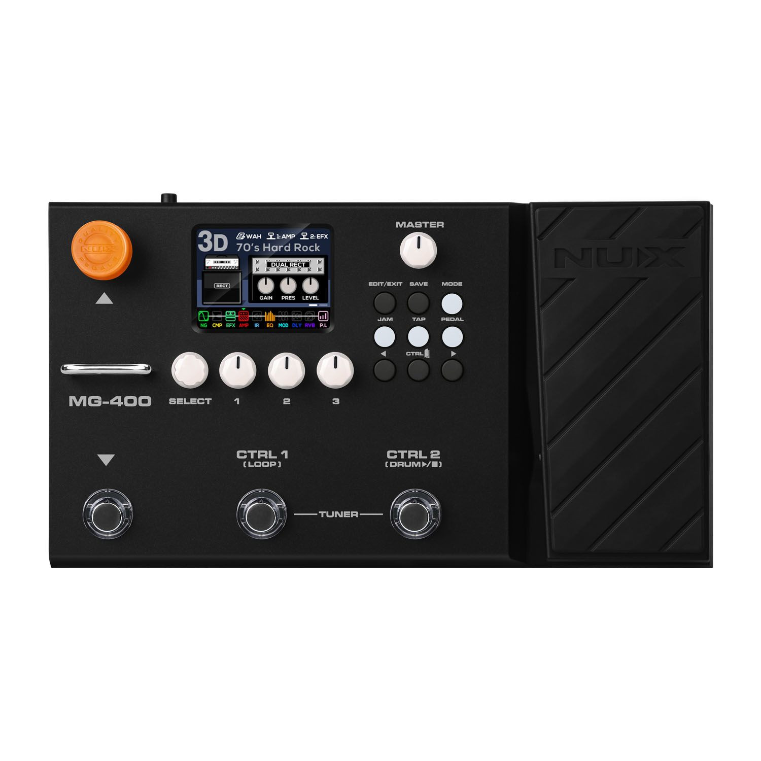 Hlavní obrázek Multiefekty, procesory NUX MG-400