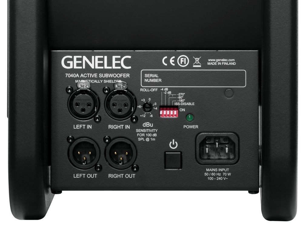 Galerijní obrázek č.4 Aktivní studiové subwoofery GENELEC 7040APM