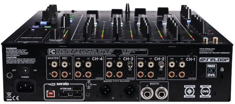 Galerijní obrázek č.2 DJ mixážní pulty RELOOP RMX-90 DVS