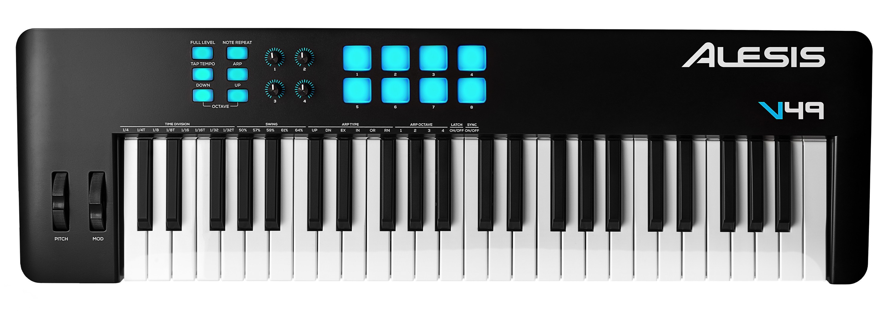 Hlavní obrázek Keyboardy/Klávesy/Kontrolery ALESIS V49 MKII