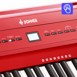 Galerijní obrázek č.2 Digitální piana DONNER SE-1 - Red