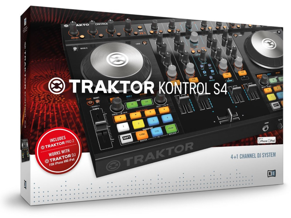 Galerijní obrázek č.6 DJ kontrolery NATIVE INSTRUMENTS Traktor Kontrol S4 MK2