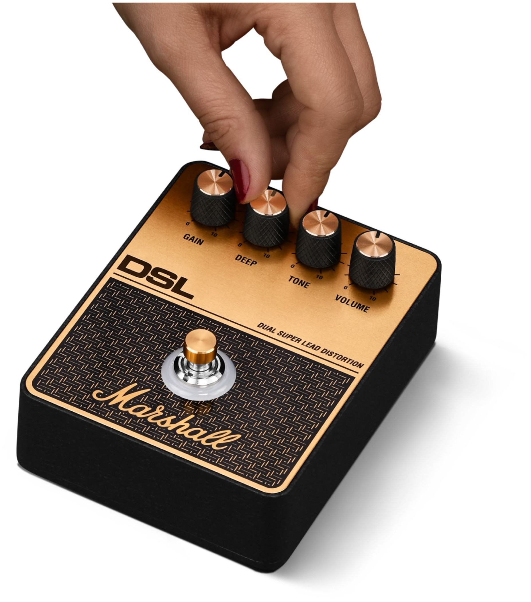 Galerijní obrázek č.3 Overdrive, distortion, fuzz, boost MARSHALL DSL Overdrive Pedal