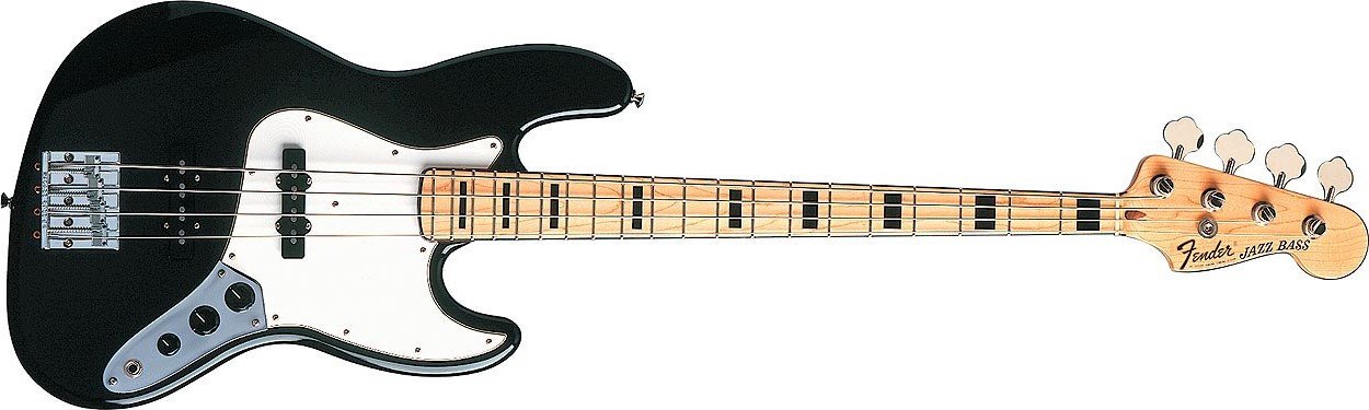 Hlavní obrázek JB modely FENDER Geddy Lee Jazz Bass®, Maple Fingerboard - Black