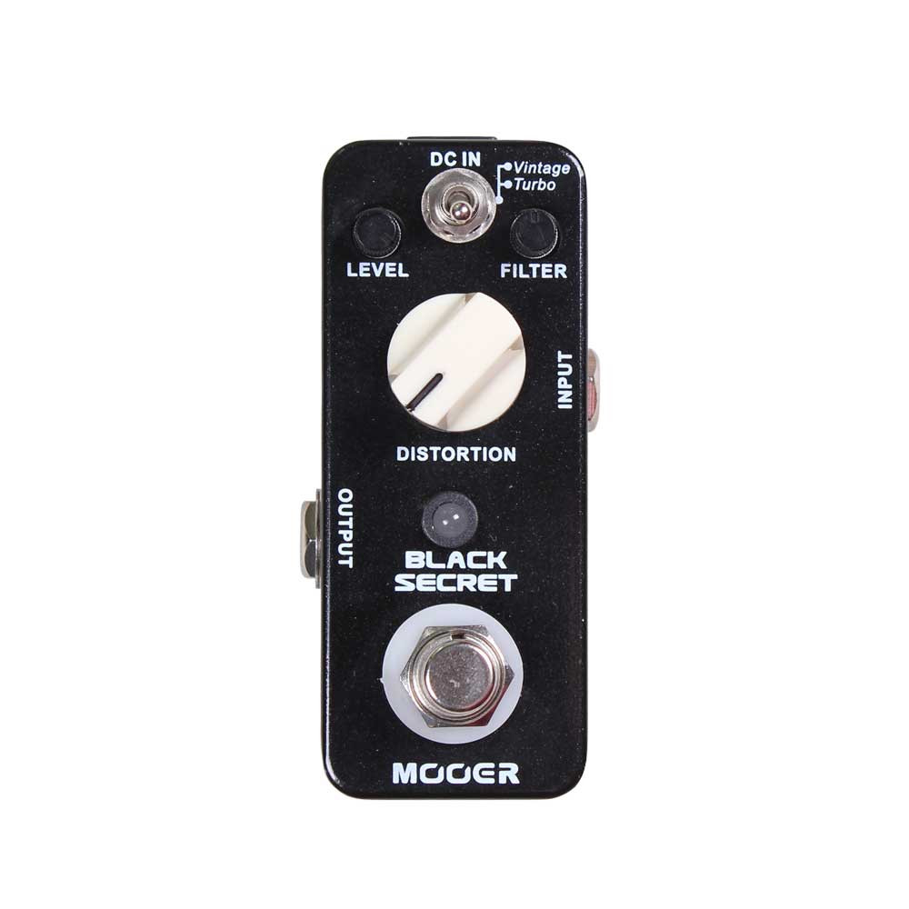 Hlavní obrázek Overdrive, distortion, fuzz, boost MOOER Black Secret Distortion Pedal