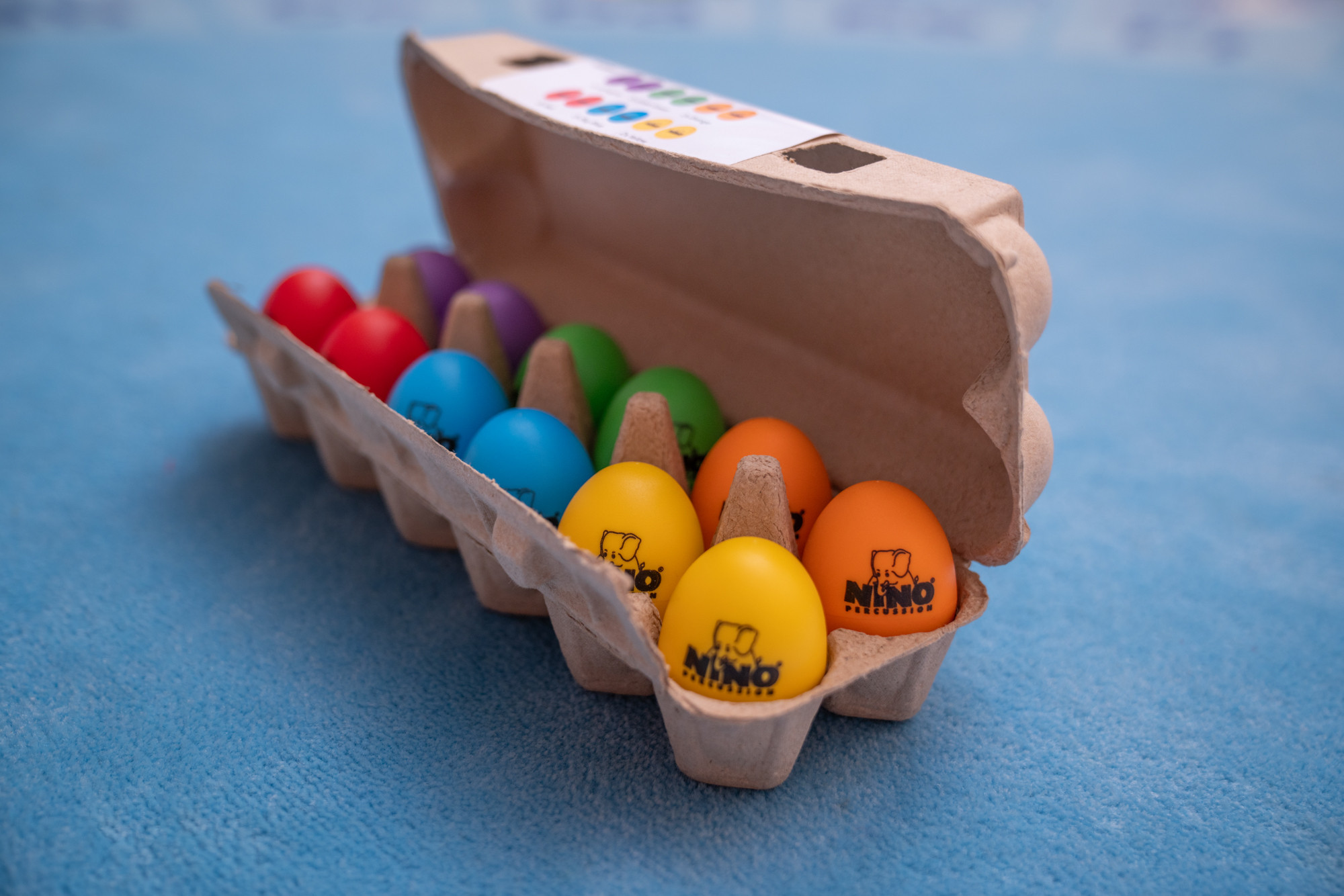 Galerijní obrázek č.2 Perkuse NINO PERCUSSION NINOSET18 Egg Shaker Set