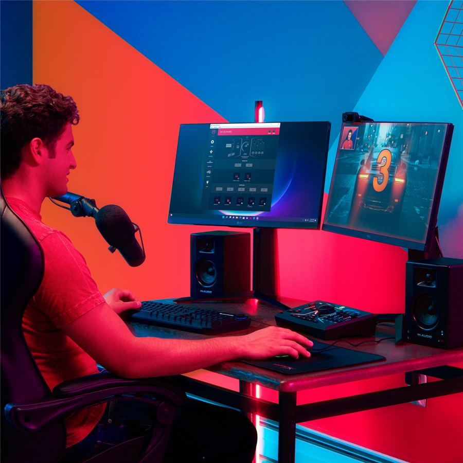 Galerijní obrázek č.10 USB zvukové karty M-AUDIO M-GAME RGB DUAL