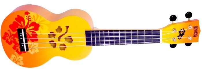 Hlavní obrázek Sopránové MAHALO MD1HB Hibiscus Orange Burst