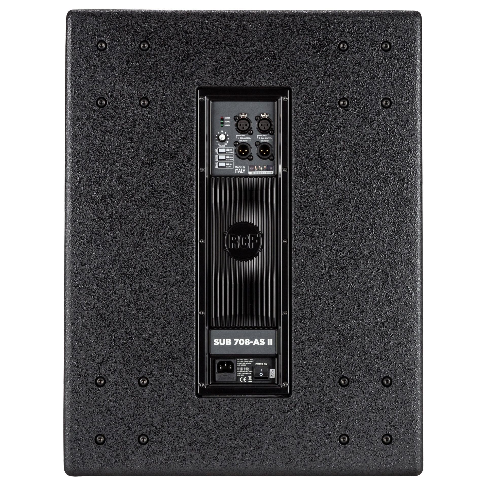 Galerijní obrázek č.2 Aktivní subwoofery RCF SUB 708-AS II