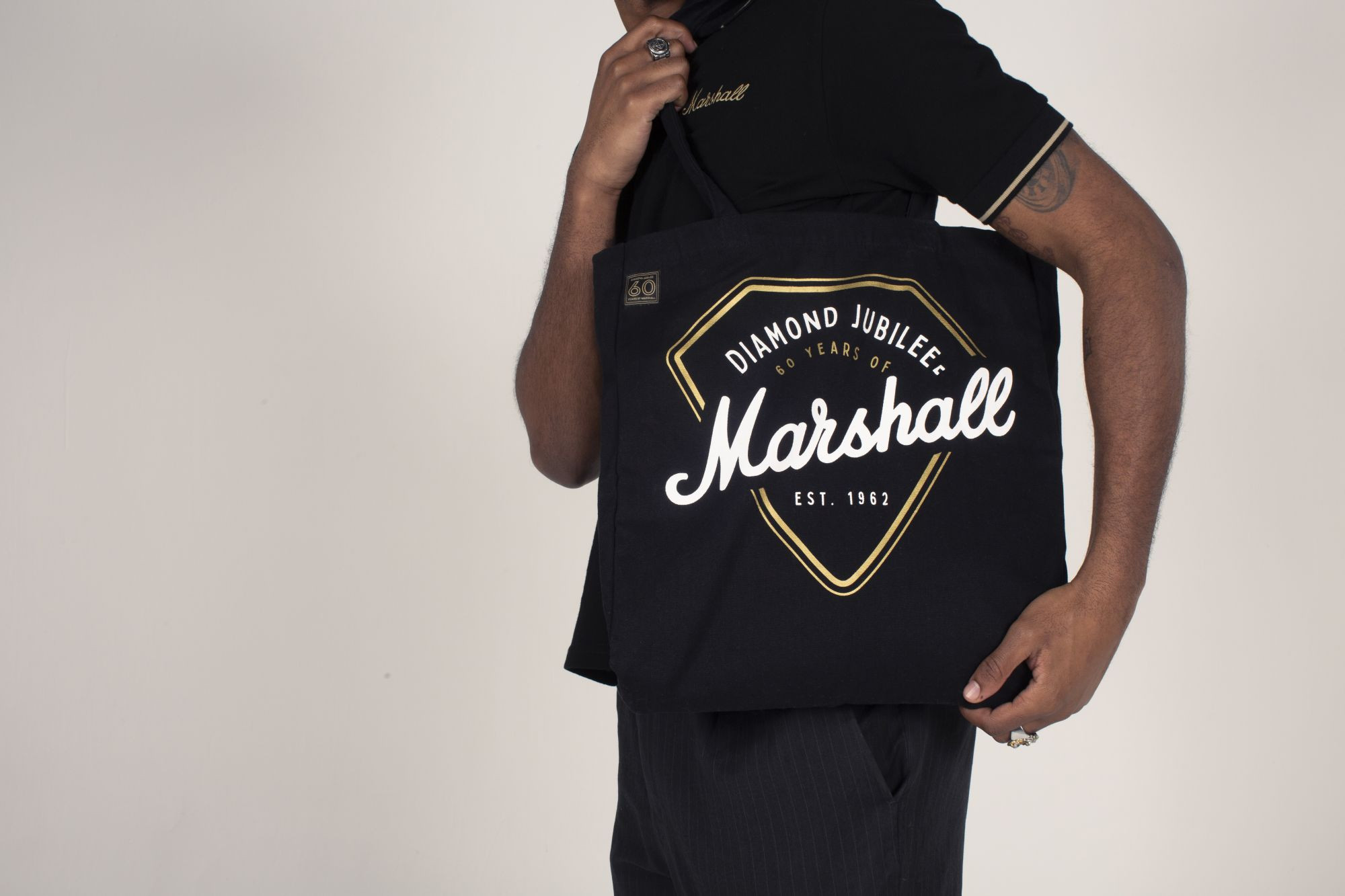 Galerijní obrázek č.6 Oblečení a dárkové předměty MARSHALL 60th Anniversary - Nákupní taška