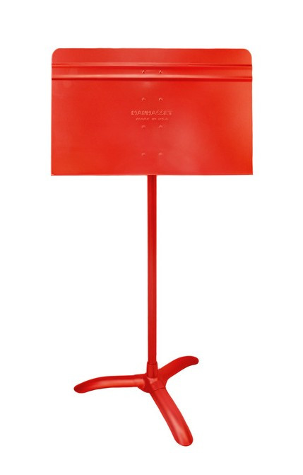 Hlavní obrázek Notové stojany MANHASSET Model 48-MRE Symphony Stand - Red Matte