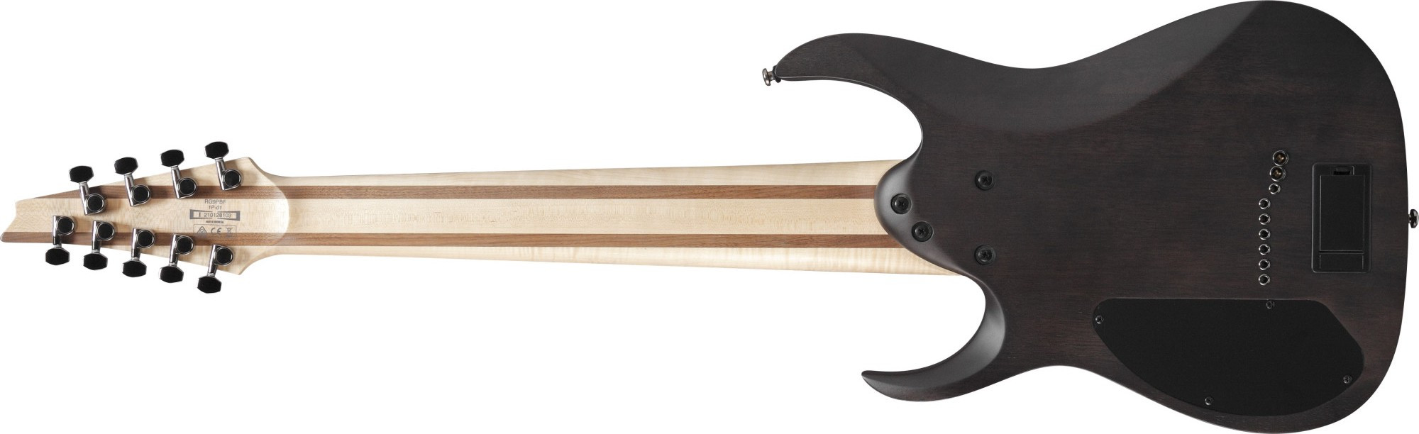 Galerijní obrázek č.1 8strunné a další IBANEZ RG9PB-TGF - Transparent Gray Flat