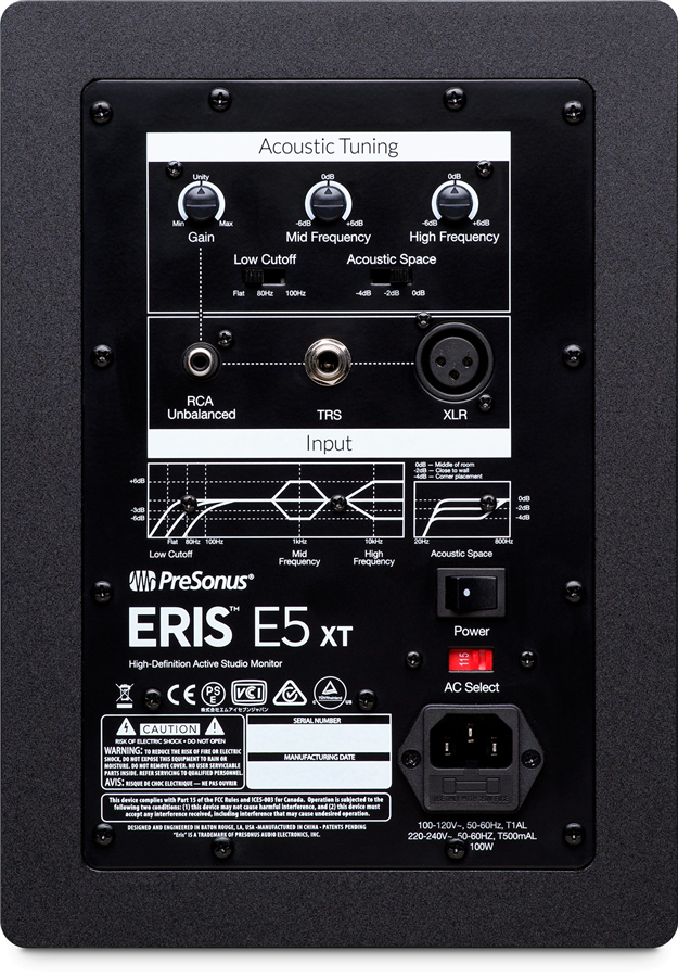 Galerijní obrázek č.1 Aktivní monitory PRESONUS Eris E5 XT