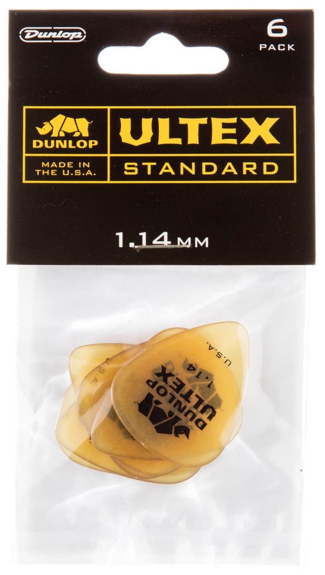 Galerijní obrázek č.2 Tvrdost do 2.0 DUNLOP Ultex Standard Pick 1.14mm