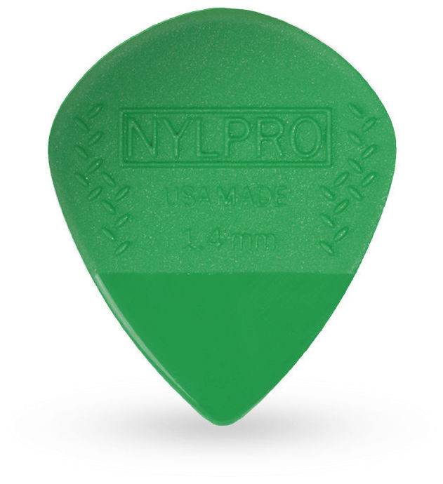Hlavní obrázek Tvrdost do 2.0 D'ADDARIO 3NPP7-10 Nylpro Plus Jazz Pick (1.4mm) - 10 ks