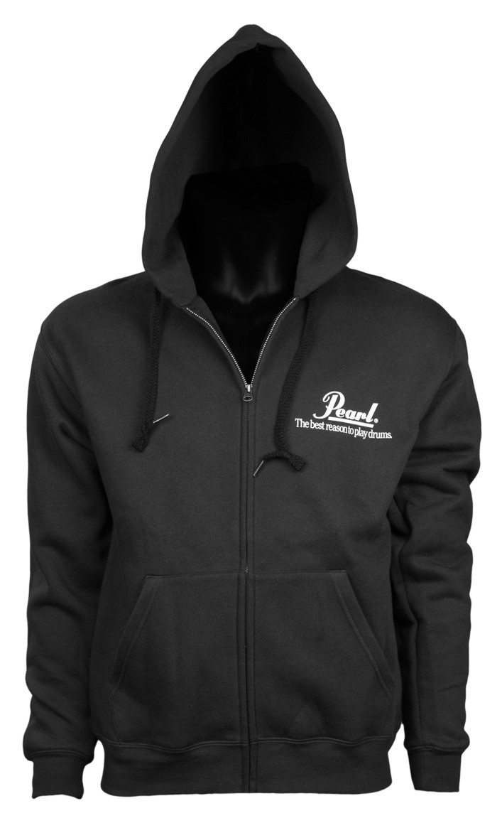Hlavní obrázek Oblečení a dárkové předměty PEARL Hooded Zip Sweater Men Black - velikost XL