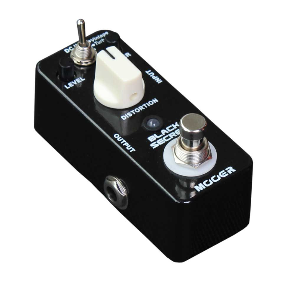 Galerijní obrázek č.1 Overdrive, distortion, fuzz, boost MOOER Black Secret Distortion Pedal