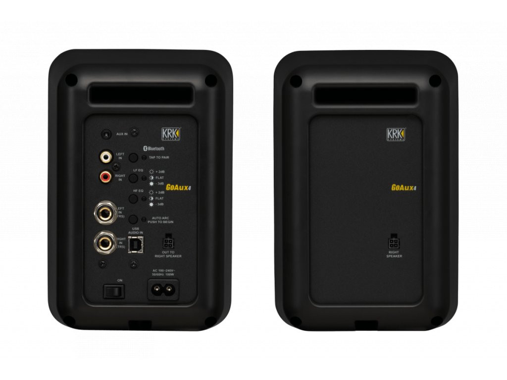 Galerijní obrázek č.1 Aktivní monitory s DSP korekcí akustiky KRK GoAux 4