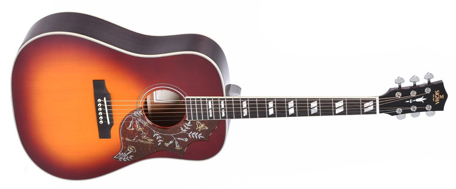 Hlavní obrázek Dreadnought SIGMA GUITARS SDM-SG5 Autumn Burst