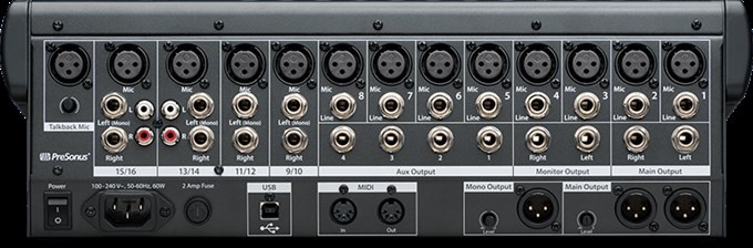 Galerijní obrázek č.1 Digitální mixpulty PRESONUS StudioLive 16.0.2 USB