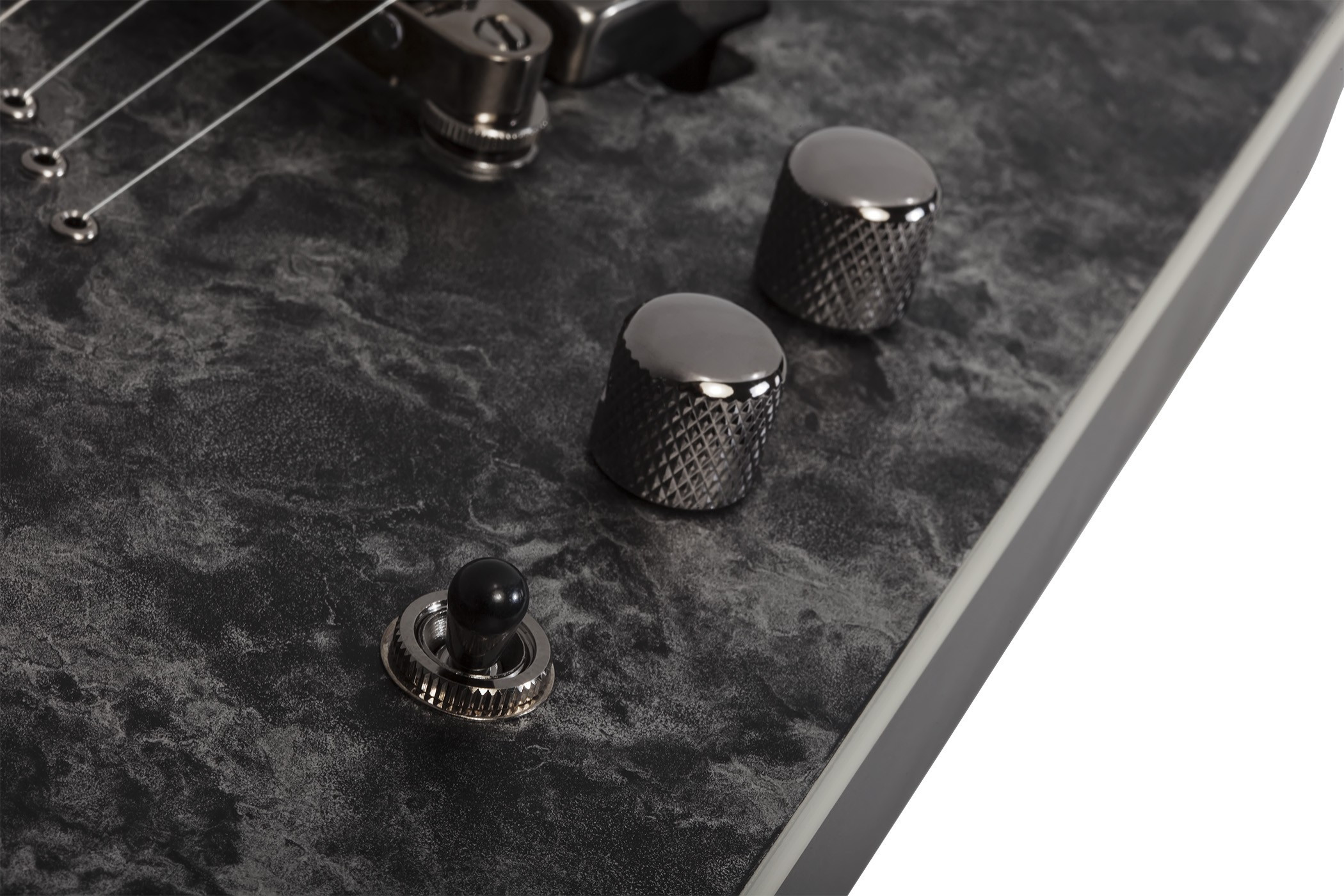 Galerijní obrázek č.7 Hard&heavy SCHECTER Juan of the Dead V-1 - Satin Black Reign