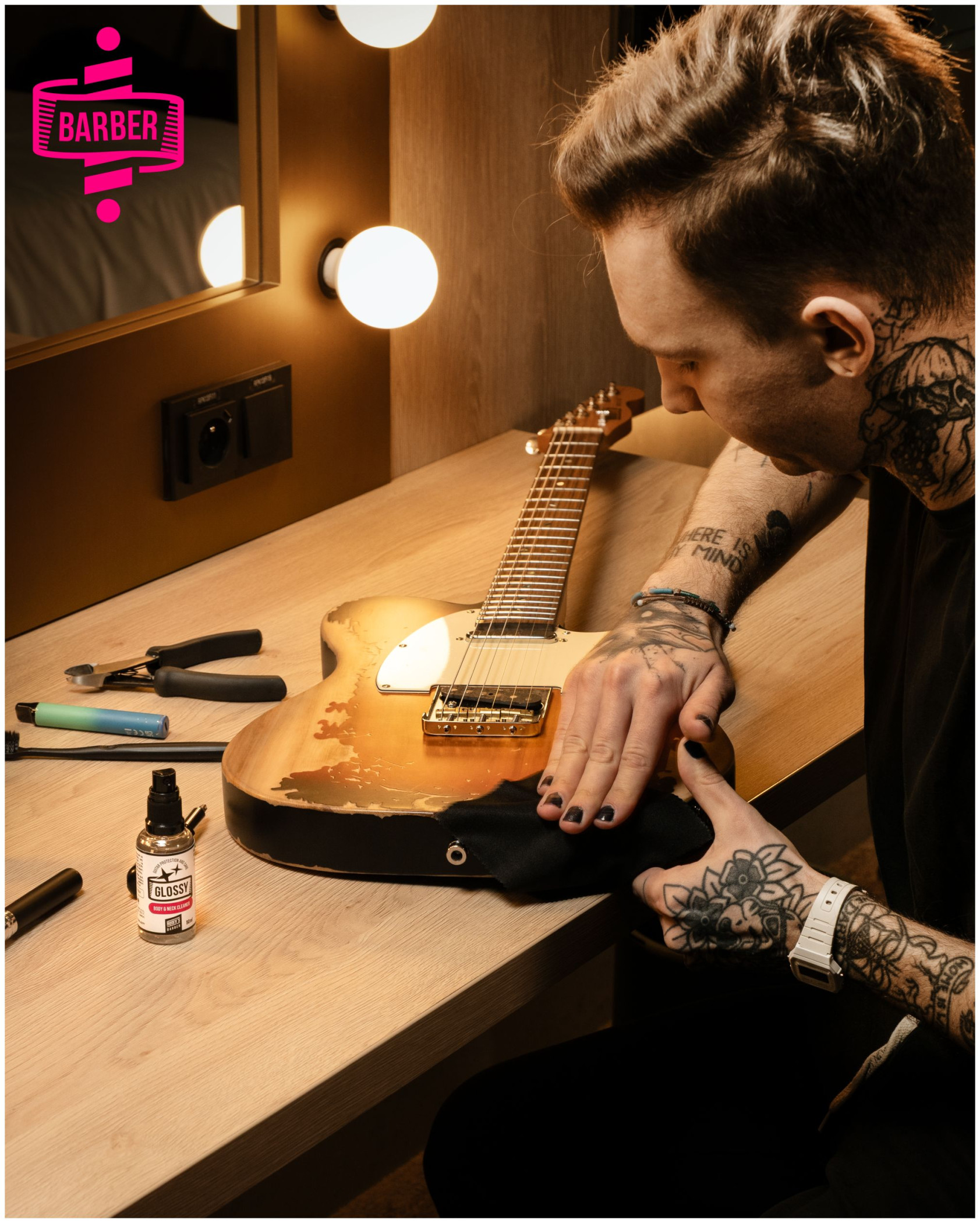 Galerijní obrázek č.7 Kytarová kosmetika HENRY’S Barber Cosmetics 2915SET