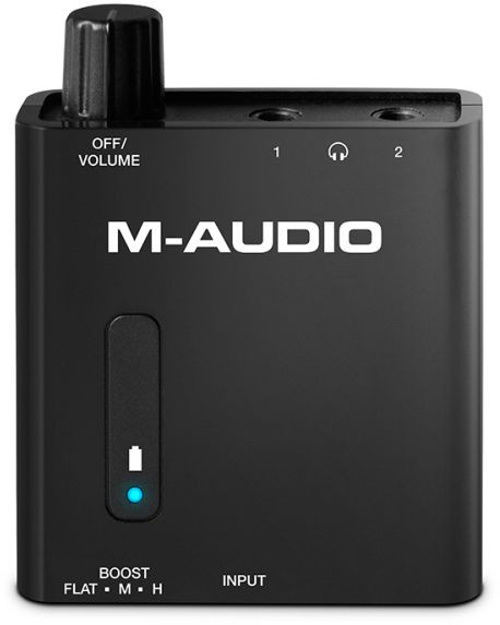 Hlavní obrázek Sluchátkové zesilovače a distributory M-AUDIO Bass Traveler