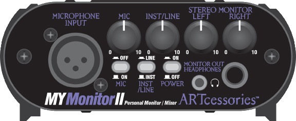 Hlavní obrázek Mixpulty pro osobní monitoring ART MyMONITOR II