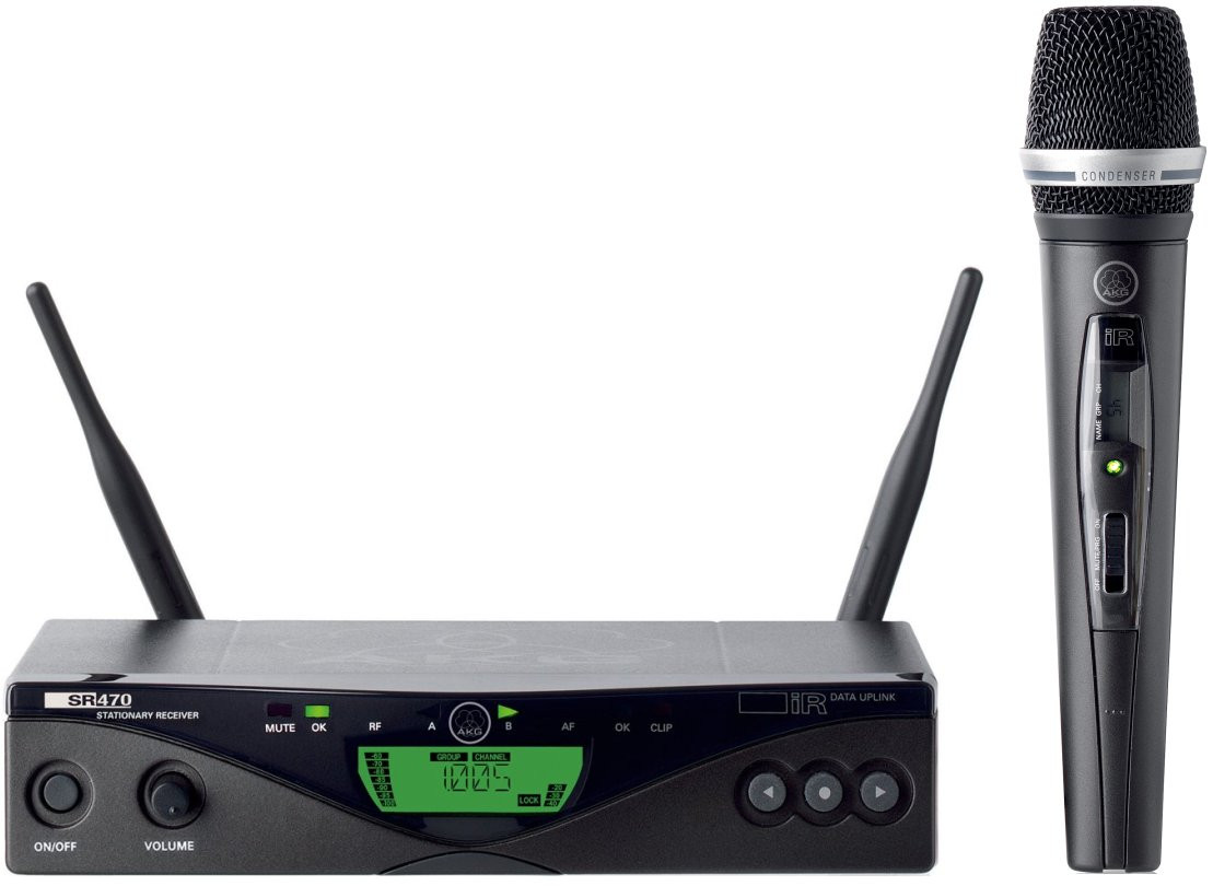 Hlavní obrázek S ručním mikrofonem AKG WMS470 Vocal Set C5-b3A