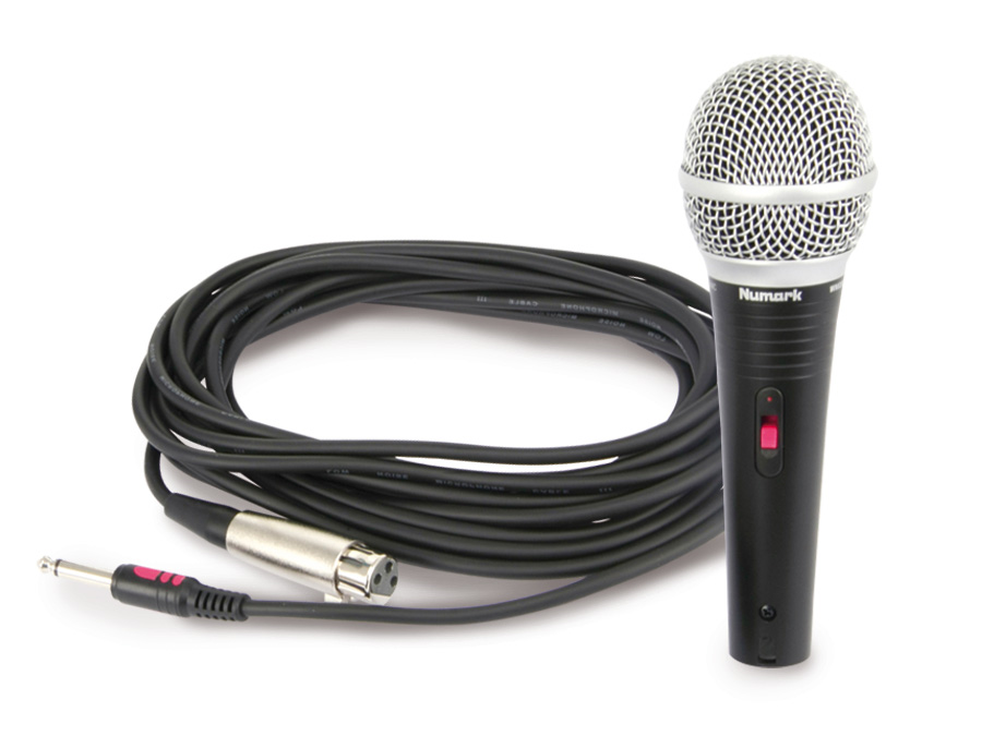 Galerijní obrázek č.2 Dynamické pódiové vokální mikrofony NUMARK WM200