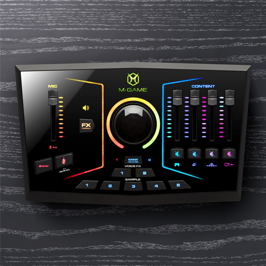 Galerijní obrázek č.13 USB zvukové karty M-AUDIO M-GAME RGB DUAL