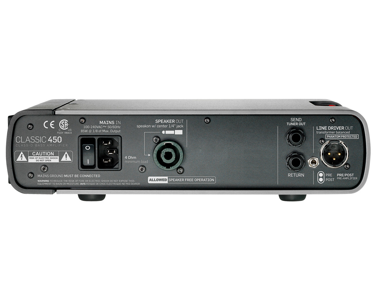 Galerijní obrázek č.2 Tranzistorové zesilovače TC ELECTRONIC Classic 450