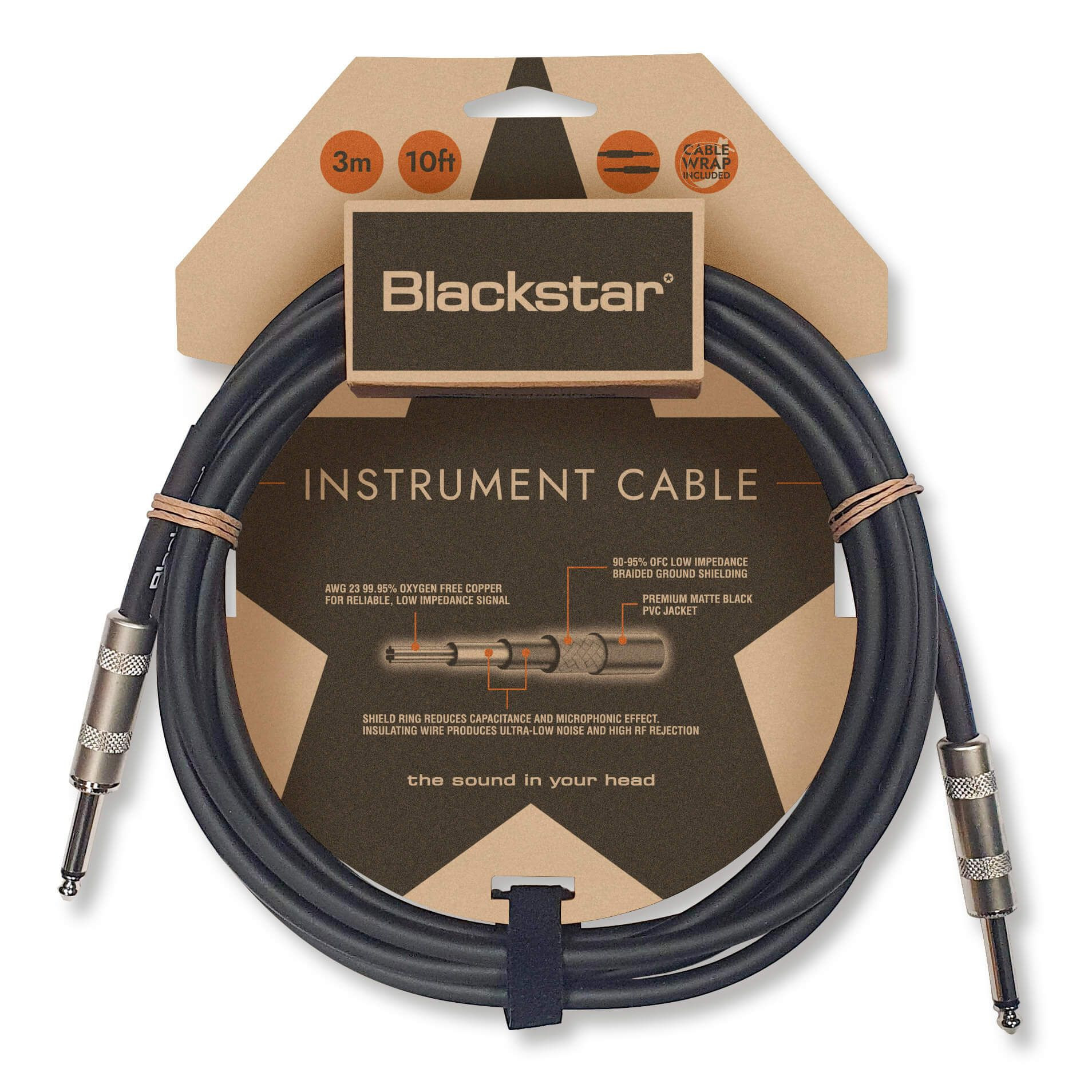 Hlavní obrázek 1-4m BLACKSTAR Standard Cable 1.5m STR/STR
