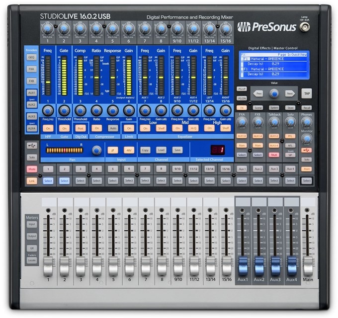 Hlavní obrázek Digitální mixpulty PRESONUS StudioLive 16.0.2 USB