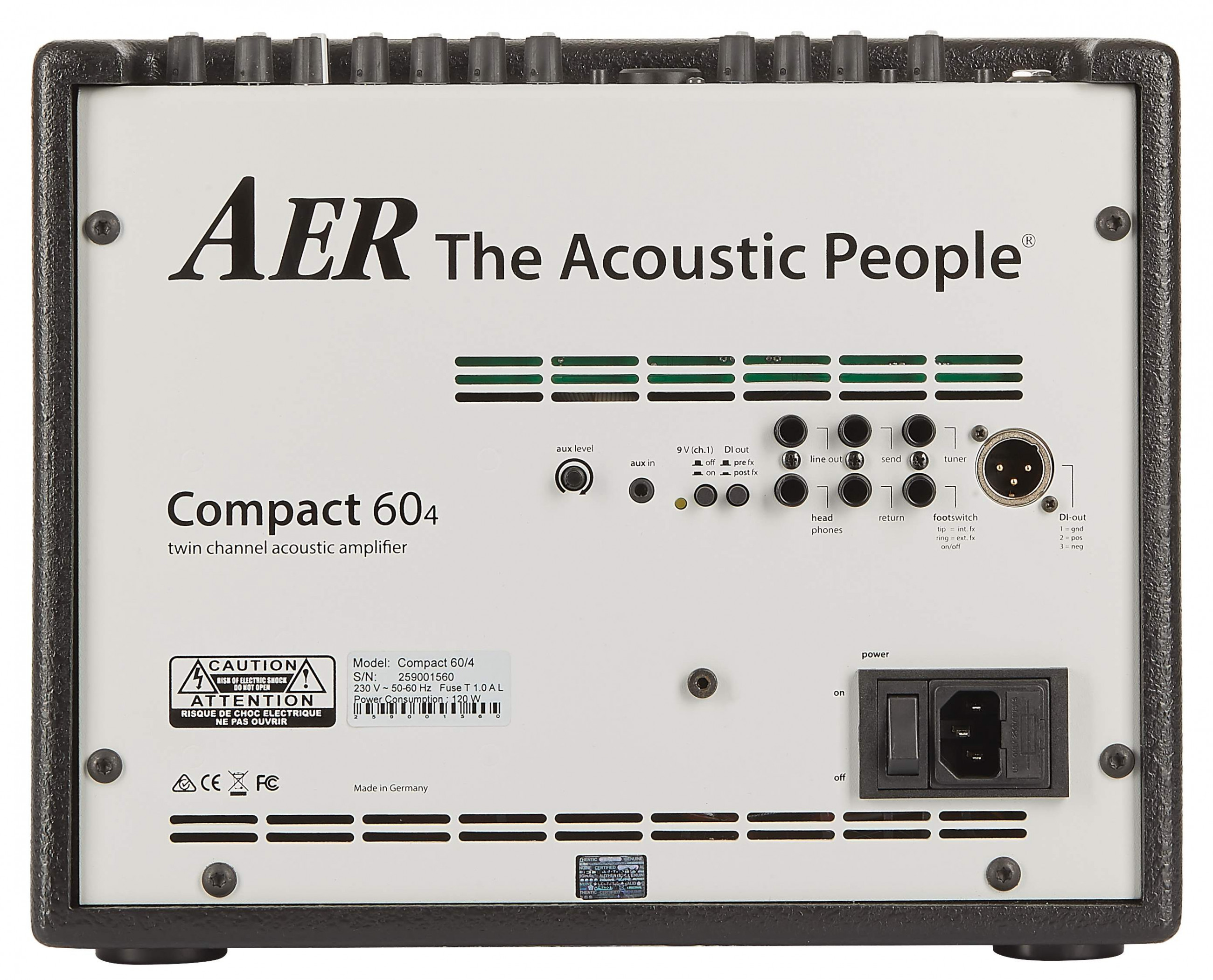 Galerijní obrázek č.4 Akustická komba AER Compact 60 IV BK - Black