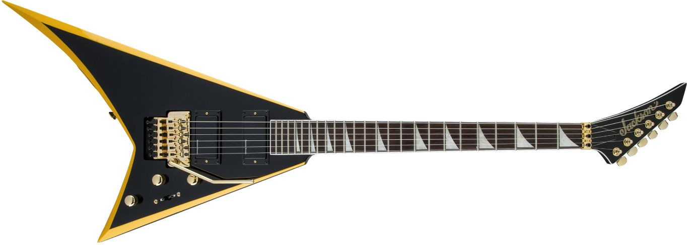 Hlavní obrázek Hard&heavy JACKSON Rhoads RRX24 Black with Yellow Bevels