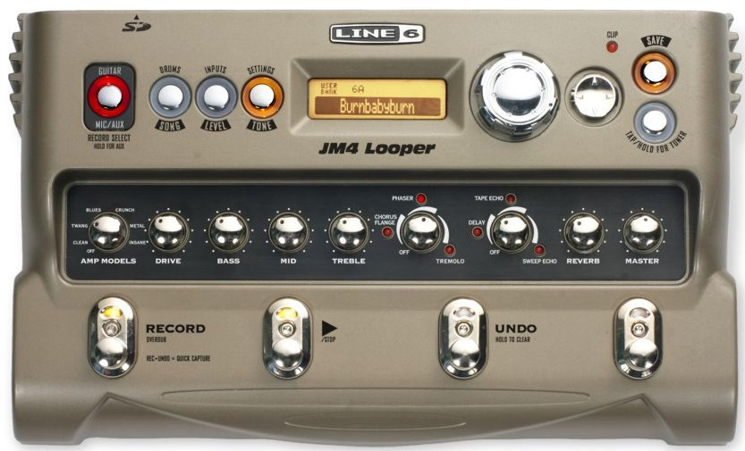Hlavní obrázek Multiefekty, procesory LINE 6 JM4 Looper