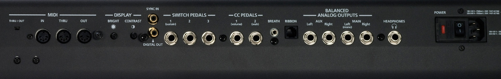 Galerijní obrázek č.9 MIDI keyboardy KURZWEIL PC3 K8