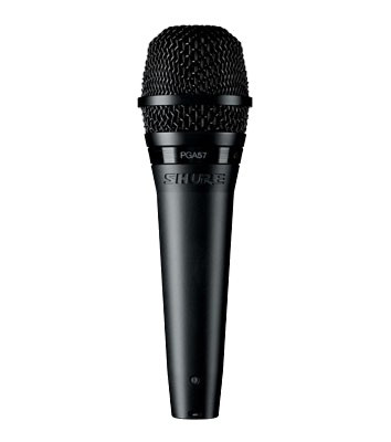 Galerijní obrázek č.4 Dynamické pódiové vokální mikrofony SHURE PGA57-XLR (PG ALTA)