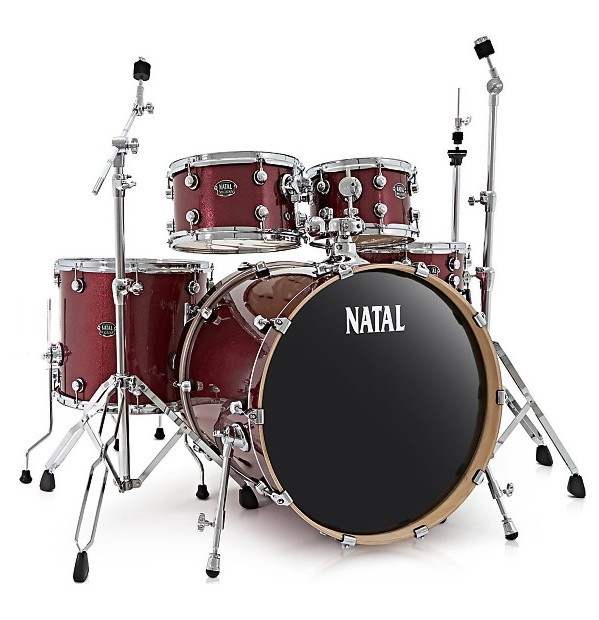 Hlavní obrázek 22“; 10“, 12“; 16“ NATAL KAR-UFX-RDS Arcadia UFX - Red Sparkle