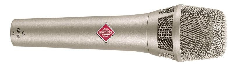 Hlavní obrázek Kondenzátorové pódiové vokální mikrofony NEUMANN KMS105 - Nickel