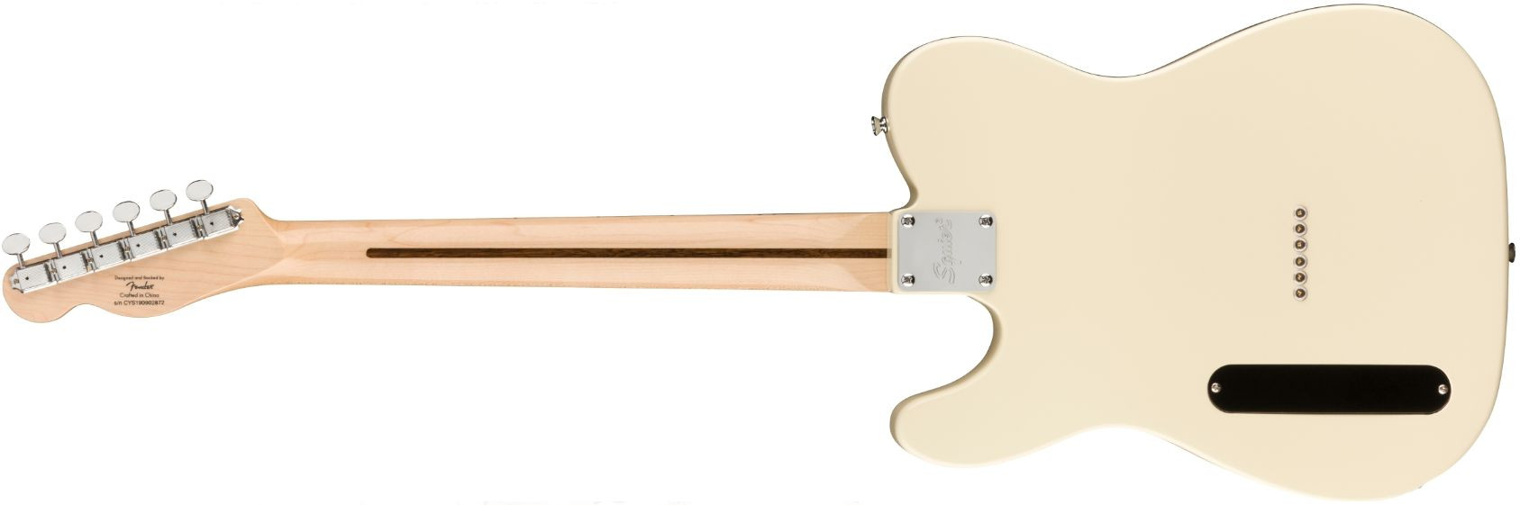 Galerijní obrázek č.1 T - modely FENDER SQUIER Paranormal Cabronita Telecaster Thinline Olympic White Maple