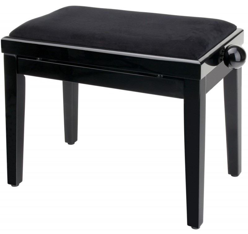 Hlavní obrázek Stoličky a sedáky PROLINE Klavírní stolička - Černý lesk